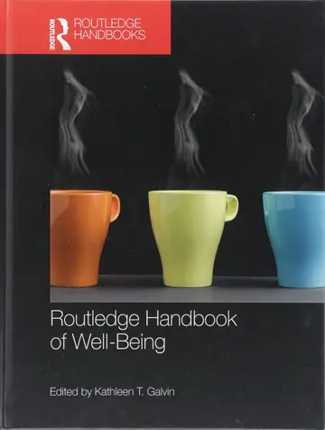 Cover of Routledge Handbook of Well-Being