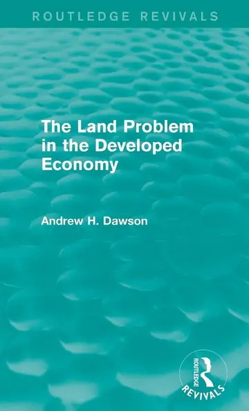 Cover of Land Problem in the Developed Economy