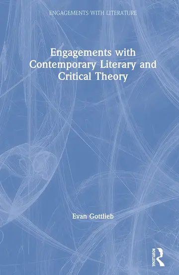 Cover of Engagements with Contemporary Literary and Critical Theory