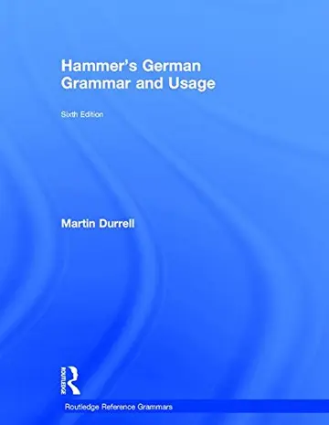 Cover of Hammer's German Grammar and Usage