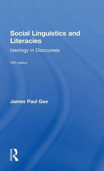 Cover of Social Linguistics and Literacies