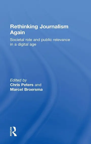Cover of Rethinking Journalism Again