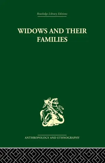 Cover of Widows and their families