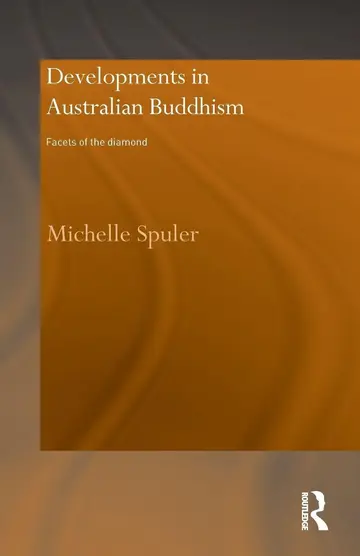 Cover of Developments in Australian Buddhism