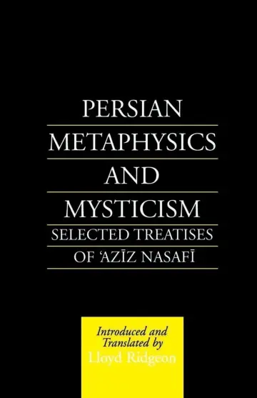 Cover of Persian Metaphysics and Mysticism