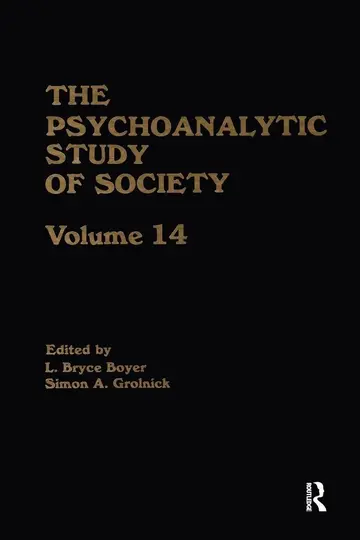 Cover of The Psychoanalytic Study of Society