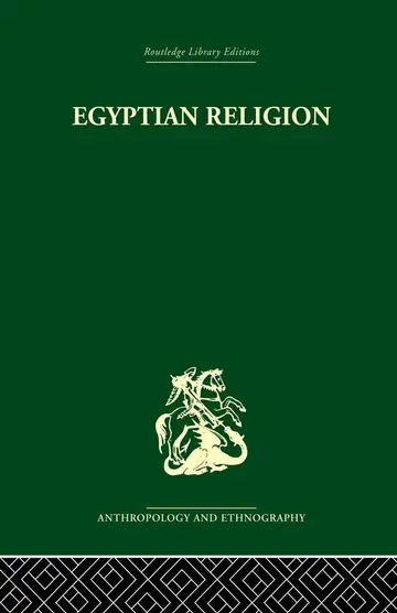 Cover of Egyptian Relgion