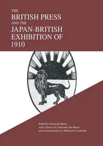 Cover of The British Press and the Japan-british Exhibition of 1910