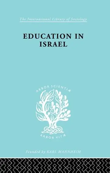 Cover of Education in Israel Ils 222