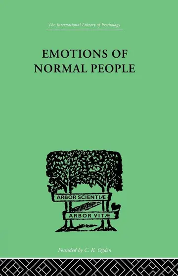 Cover of Emotions of Normal People
