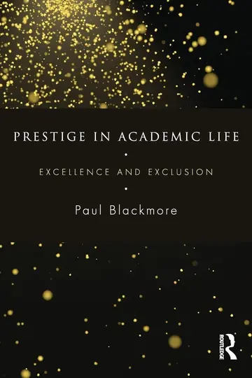 Cover of Prestige in Academic Life