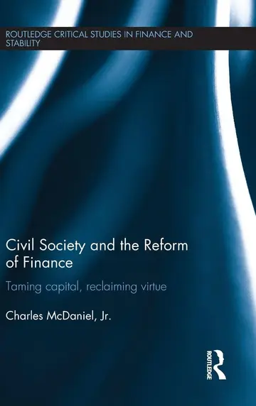 Cover of Civil Society and the Reform of Finance