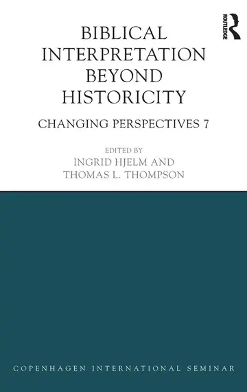 Cover of Biblical Interpretation Beyond Historicity