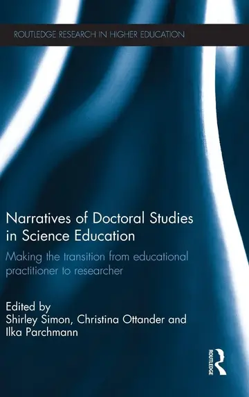 Cover of Narratives of Doctoral Studies in Science Education
