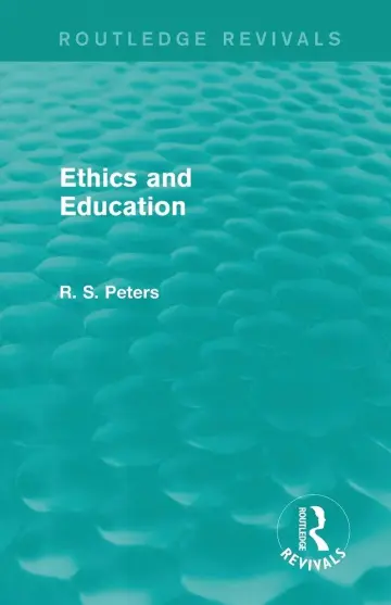 Cover of Ethics and Education (REV) RPD