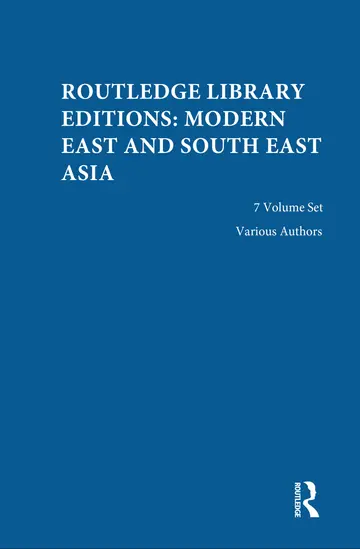 Cover of Routledge Library Editions