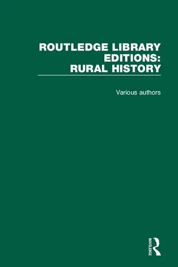 Cover of Routledge Library Editions