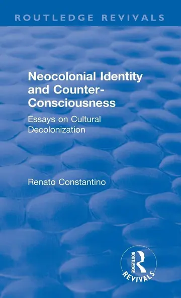 Cover of Neocolonial identity and counter-consciousness