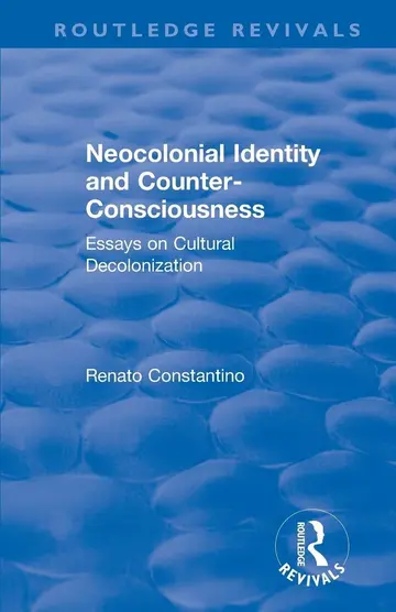Cover of Neocolonial identity and counter-consciousness