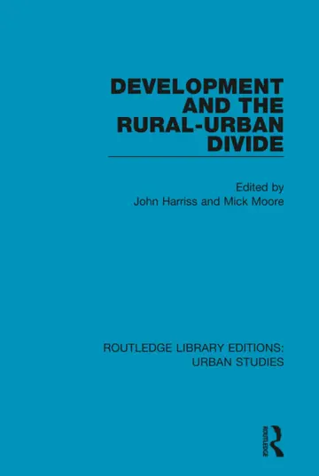 Cover of Development and the Rural-Urban Divide