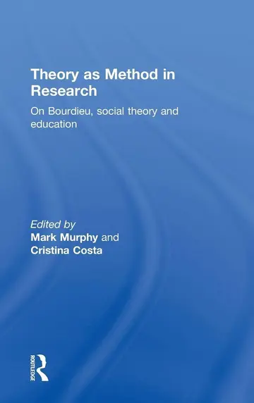 Cover of Theory as Method in Research