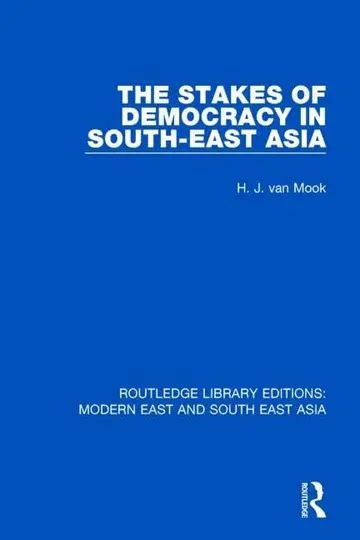 Cover of The Stakes of Democracy in South-east Asia