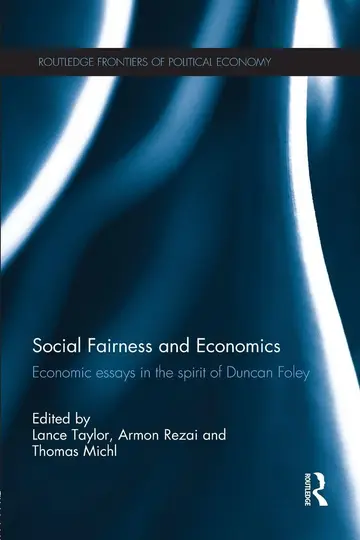 Cover of Social Fairness and Economics