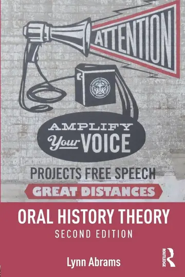 Cover of Oral History Theory