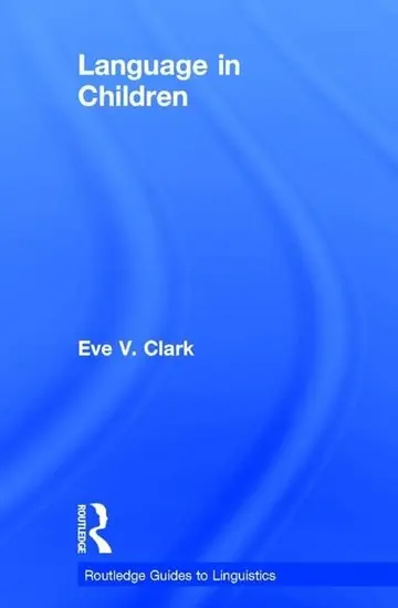 Cover of Language in Children