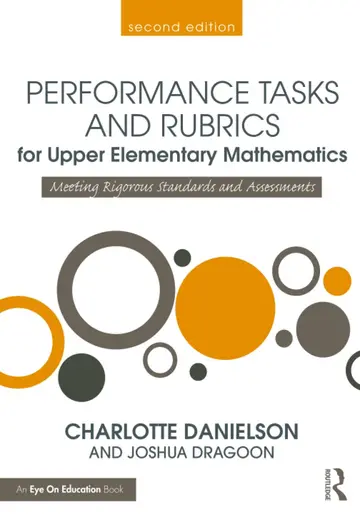Cover of Performance Tasks and Rubrics for Upper Elementary Mathematics