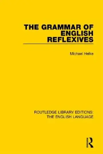 Cover of The Grammar of English Reflexives