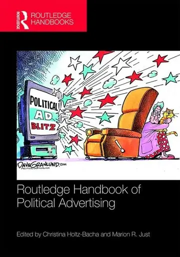 Cover of Routledge Handbook of Political Advertising