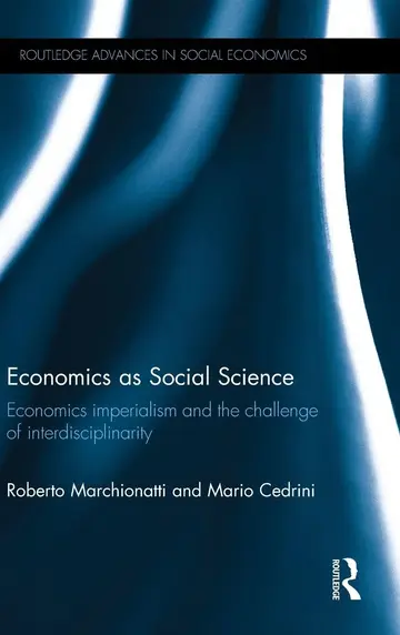 Cover of Economics as Social Science