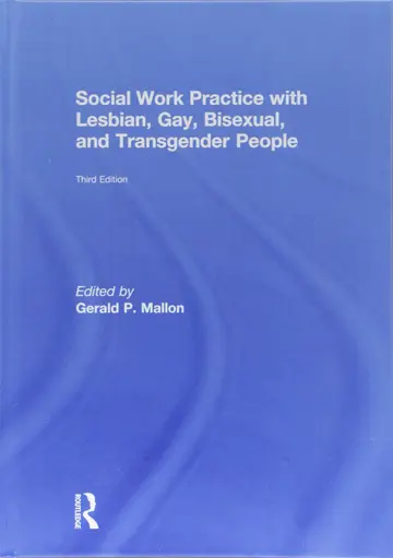 Cover of Social Work Practice with Lesbian, Gay, Bisexual, and Transgender People