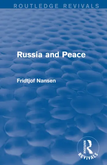 Cover of Russia and Peace