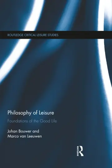 Cover of Philosophy of Leisure