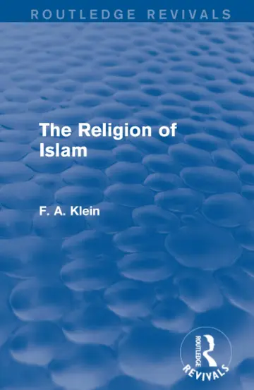 Cover of The Religion of Islam