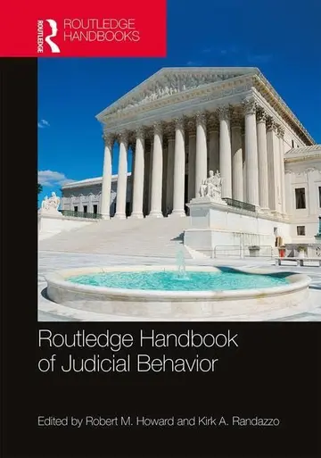 Cover of Routledge Handbook of Judicial Behavior