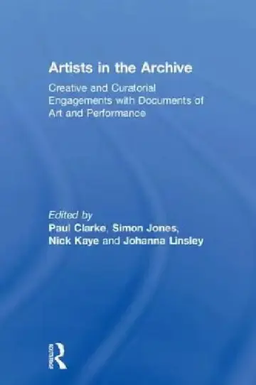 Cover of Artists in the Archive