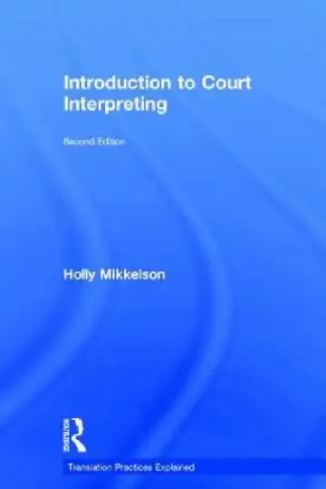 Cover of Introduction to Court Interpreting