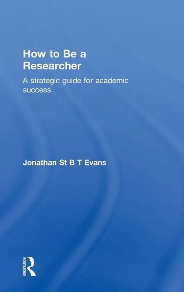 Cover of How to Be a Researcher