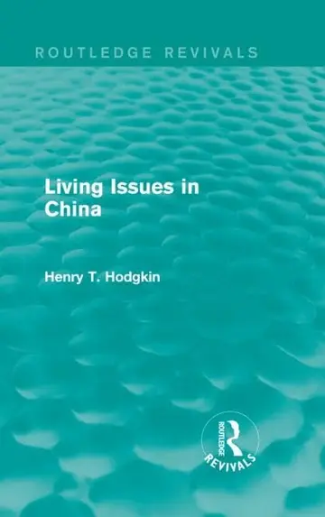 Cover of Living Issues in China