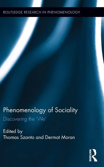 Cover of The Phenomenology of Sociality