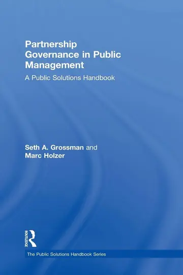 Cover of Partnership Governance in Public Management