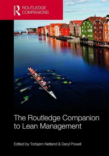 Cover of Routledge Companion to Lean Management