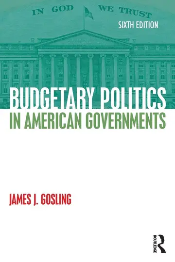 Cover of Budgetary Politics in American Governments