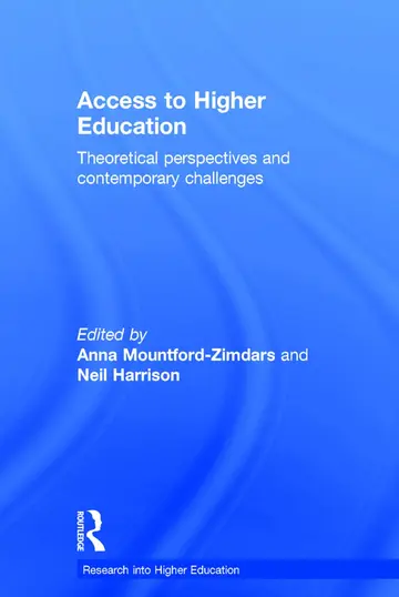 Cover of Access to Higher Education