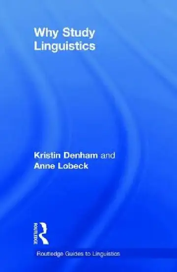Cover of Why Study Linguistics
