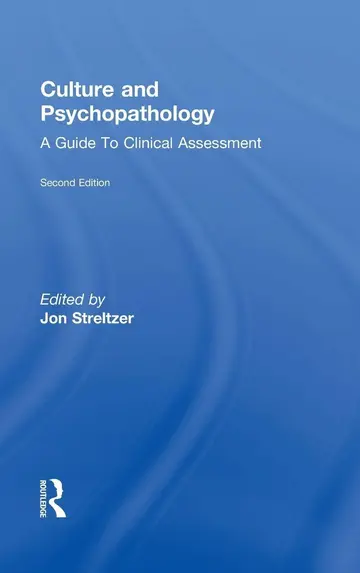 Cover of Culture and Psychopathology