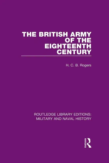 Cover of The British Army of the Eighteenth Century